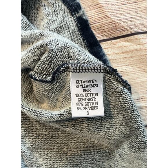 Xcvi Zip-up Jacket Bleach Blue Women’s S Cotton B3 - Picture 6 of 7